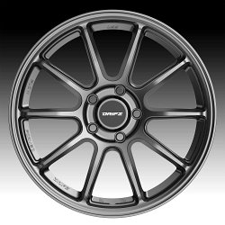 Drifz 317SG Satin Graphite FFT Custom Wheels 3